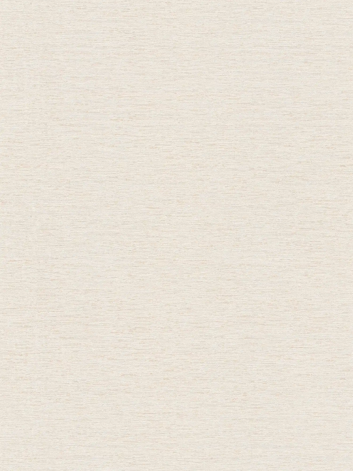 Einfarbige Tapete mit Gewebestruktur, matt – Creme, Weiß, Beige
