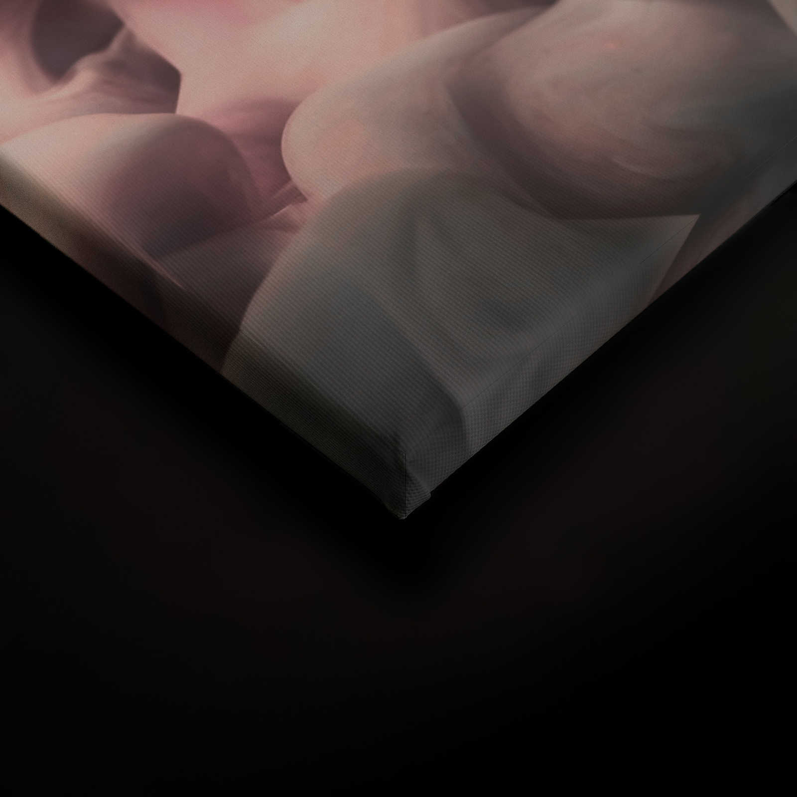             Farbiger Rauch Leinwand | Rosa, Grau, Weiß – 0,90 m x 0,60 m
        