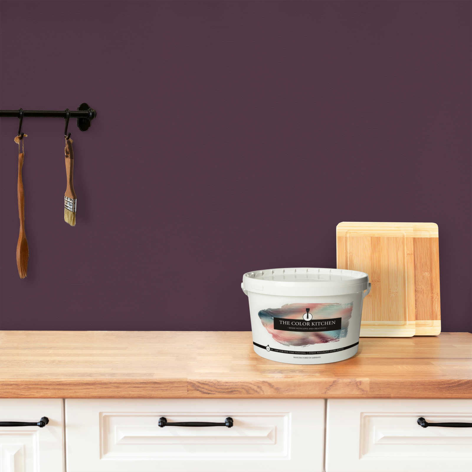             Wandfarbe in einem Zwischenspiel von Violett und Rot »Beady Beetroot« TCK2007 – 2,5 Liter
        